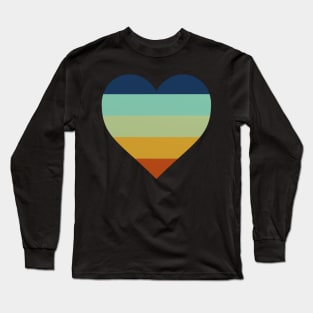 Retro Colour Palette V2 Long Sleeve T-Shirt